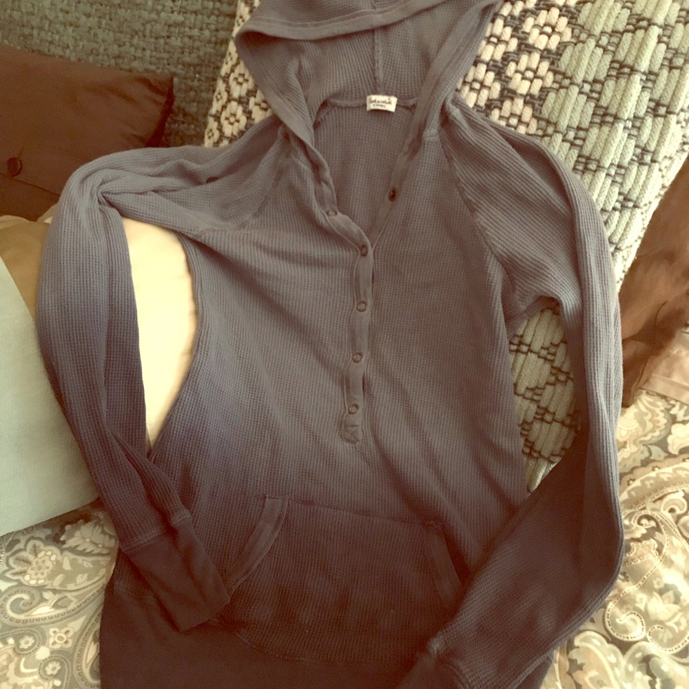 *PRICEDROP* Navy thermal hoodie by Splendid